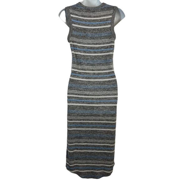 PHILOSOPHY Striped Y2K Tank Midi Stretch Knit 90's Inspired Casual Dress sz XS - Picture 11 of 16